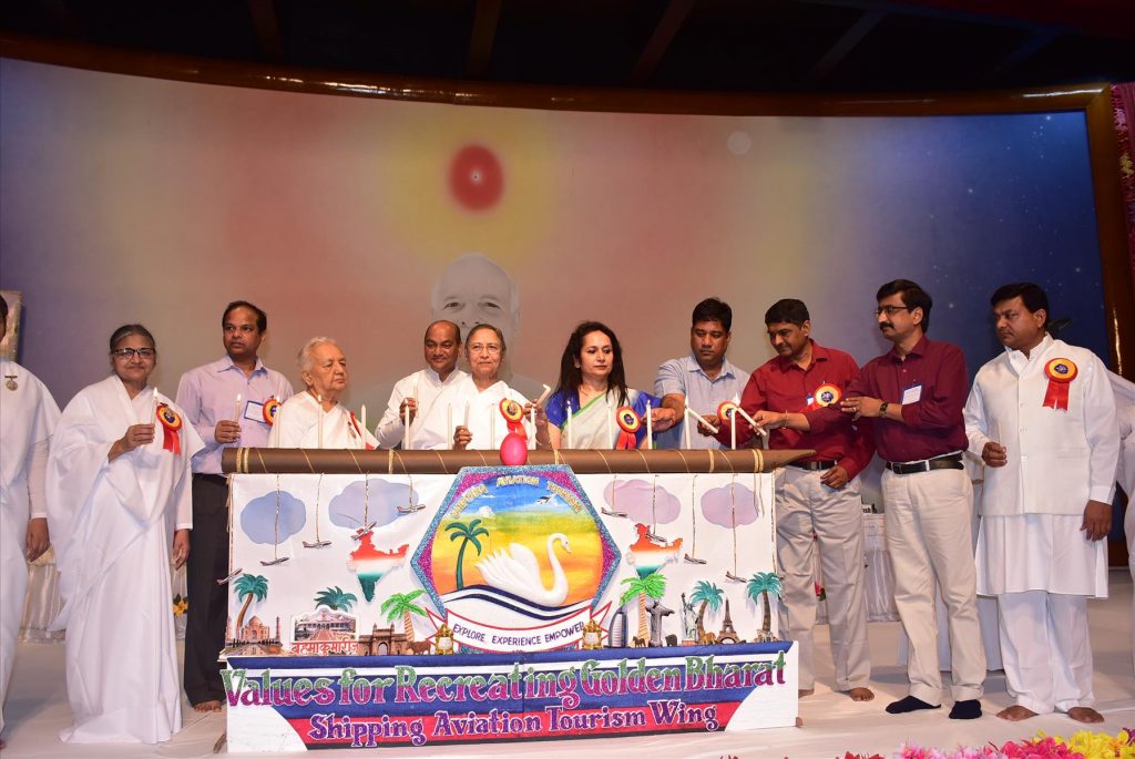 Mt Abu - Shipping, Aviation & Tourism Conference Inaugurated at Brahma Kumaris HQ